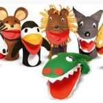 <?php bloginfo("name"); ?> - Fantoches De Animais Selvagens Com 7 Personagens Em Feltro